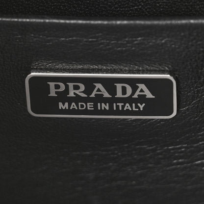 Prada Saffiano Patch Comics Light Frame Bag Pink 6 of 9
