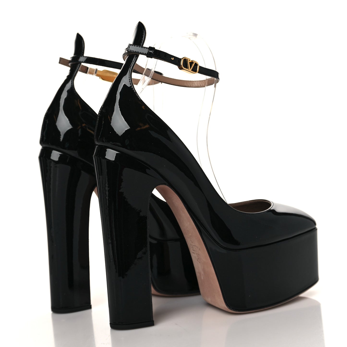 Patent Tan-Go 55/155mm Platform Pumps 40 Black