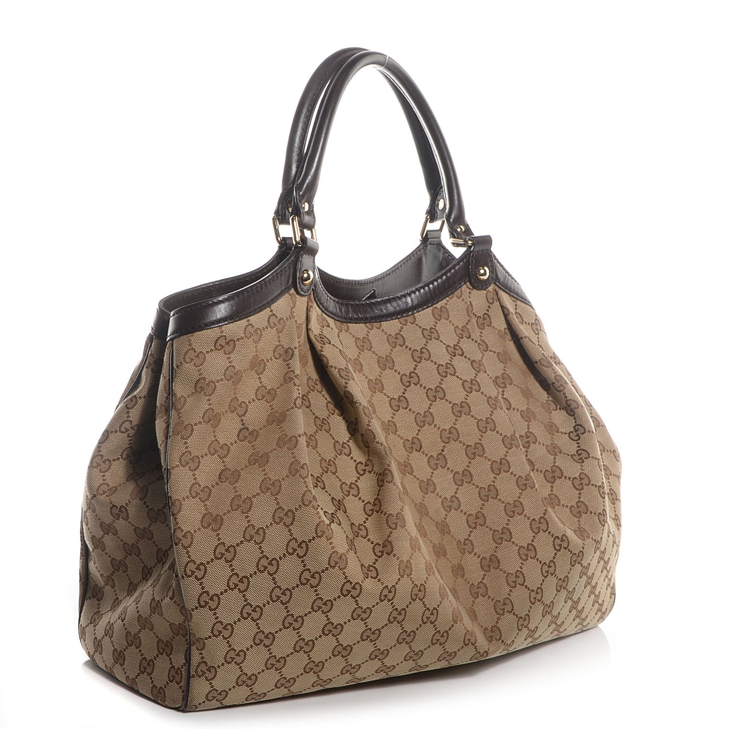 Monogram Large Sukey Tote Brown