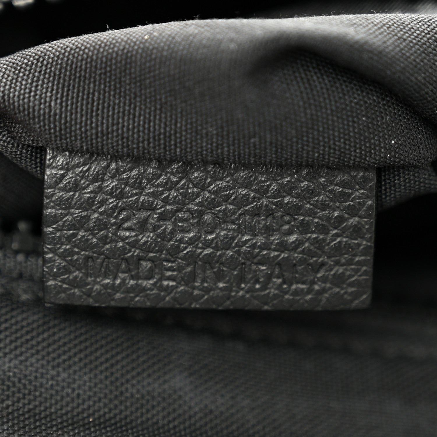 Christian Dior X KAWS Nylon Calfskin Bee Belt Bag Black 7 of 11