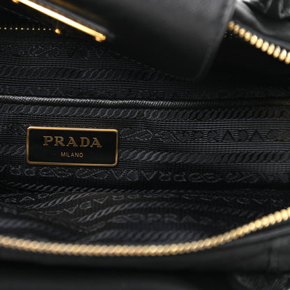 Prada Tessuto Nylon Saffiano Tote Black 6 of 9