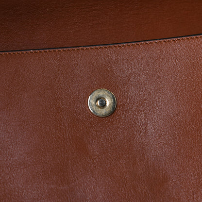 Chloe Suede Calfskin Small Faye Shoulder Bag Tobacco 13 of 16