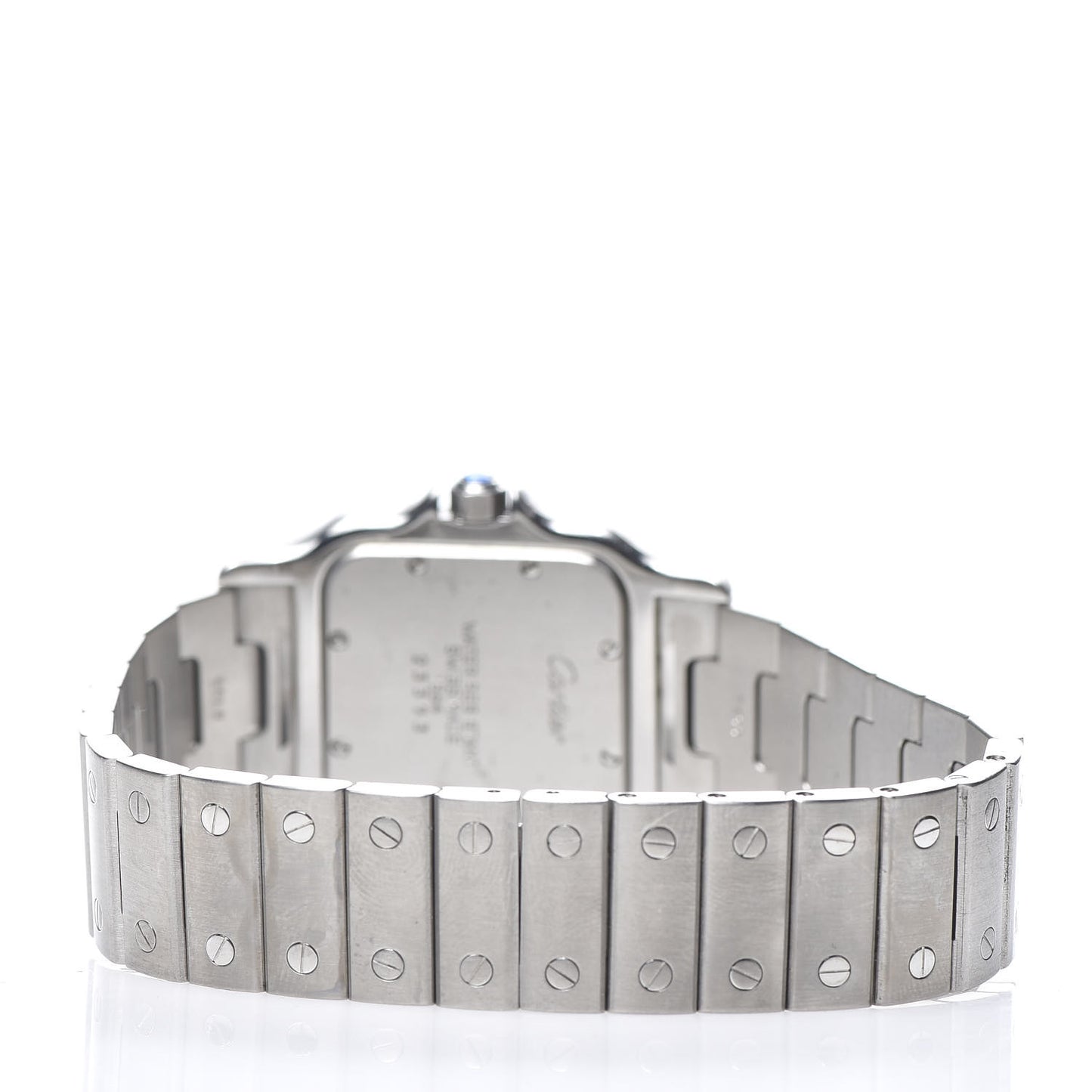 Stainless Steel 29mm Santos De Galbee Quartz Watch
