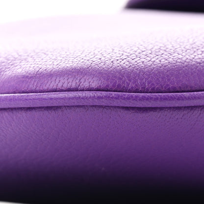 Gucci Goatskin Medium Aphrodite Shoulder Bag Shine Purple 9 of 10