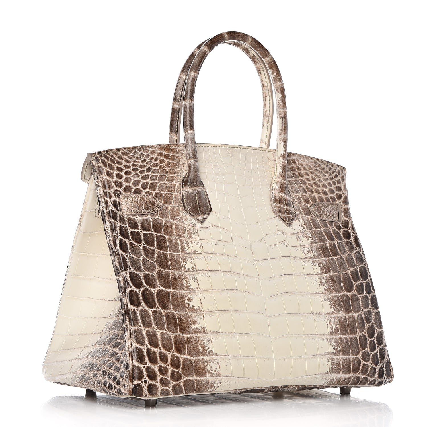 Hermes Matte Niloticus Crocodile Himalaya Birkin 30 Blanc 3 of 49