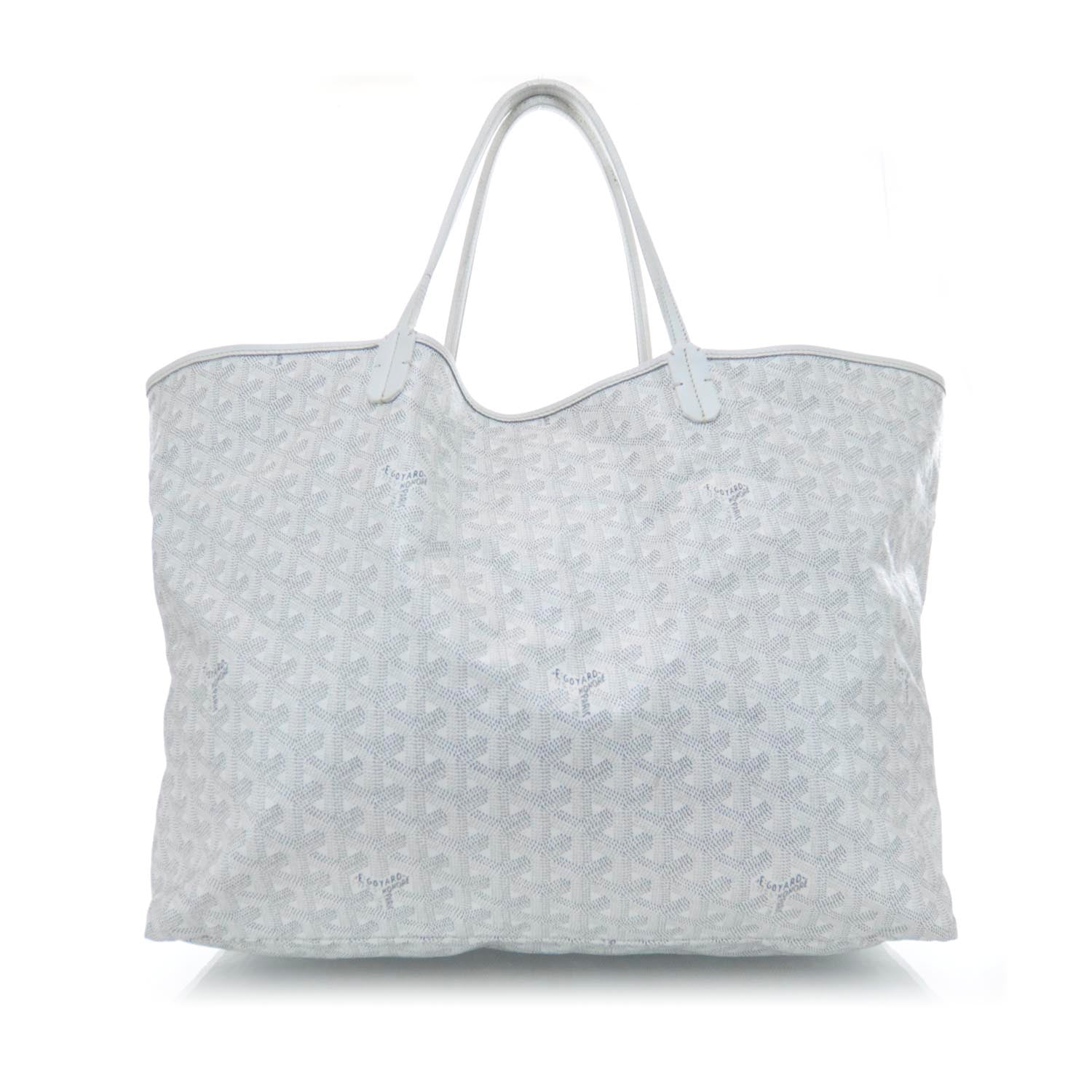 Goyard Goyardine Saint Louis GM White 1 of 9