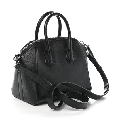 Givenchy Sugar Goatskin Mini Antigona Black 3 of 9