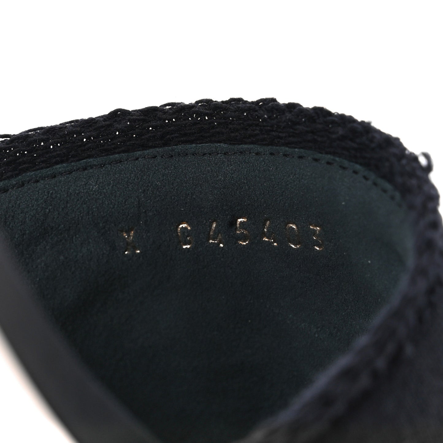 Jersey Knit CC Mules 40 Black