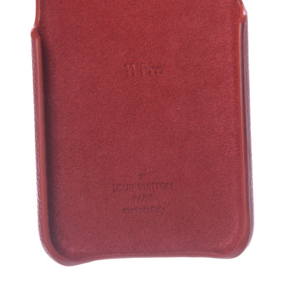 Louis Vuitton Calfskin Monogram iPhone 11 Pro Bumper Scarlet 8 of 10