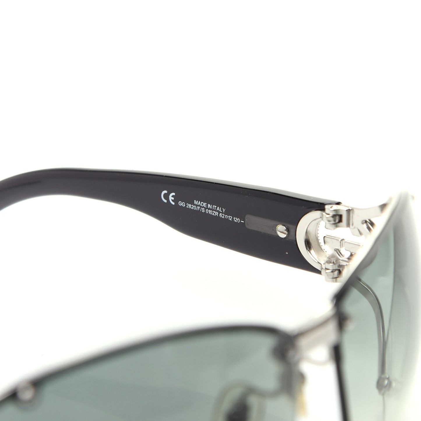 Crystal GG Sunglasses 2820 Black