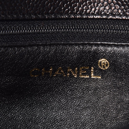 Chanel Caviar Quilted Medium Single Flap Black 8 of 12