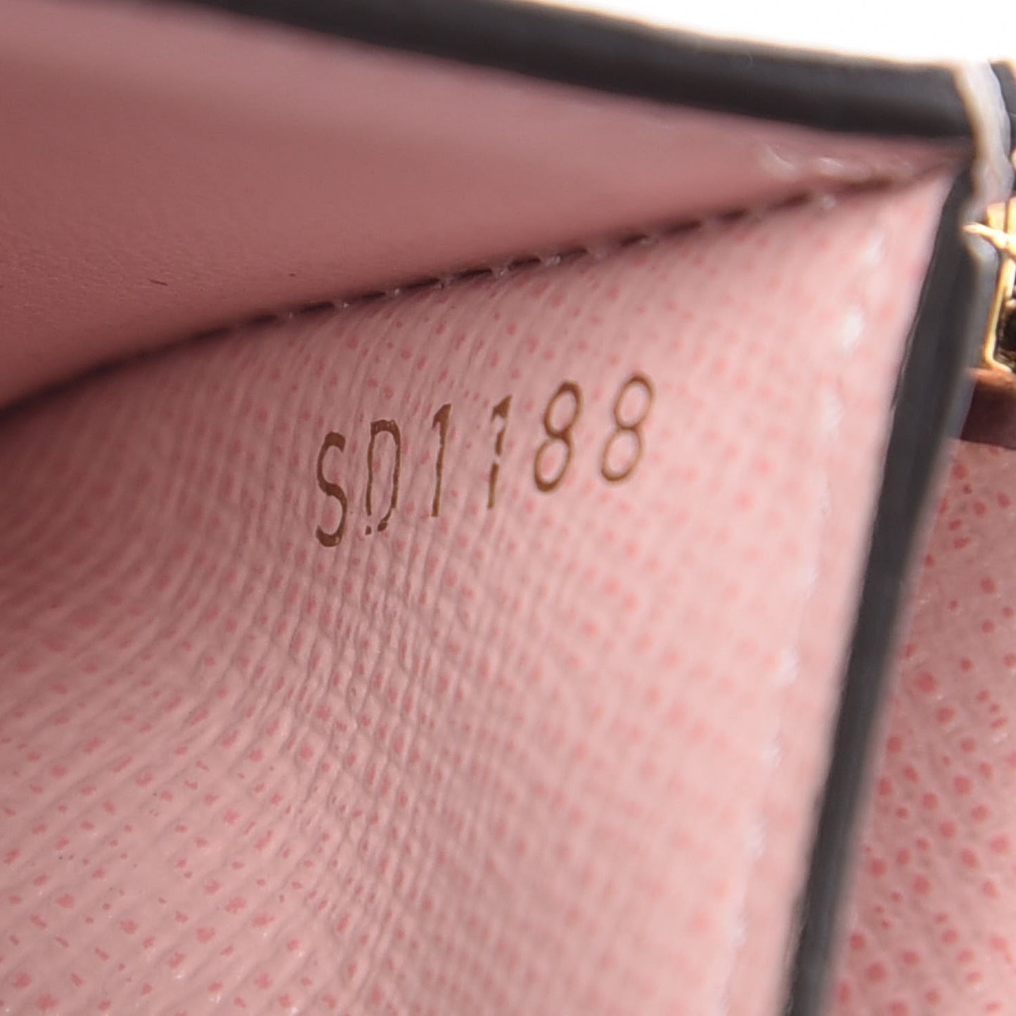 Monogram Zoe Wallet Rose Ballerine