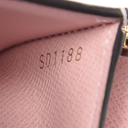 Louis Vuitton Monogram Zoe Wallet Rose Ballerine 7 of 8