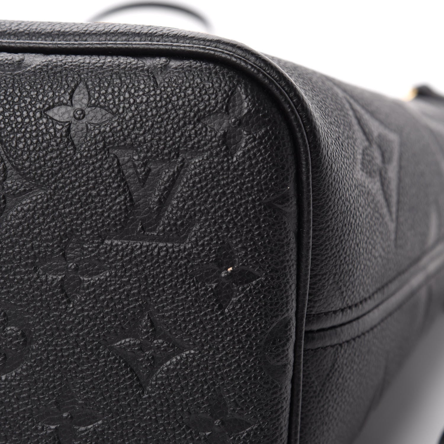 Louis Vuitton Empreinte Monogram Giant Neverfull MM Black 8 of 11