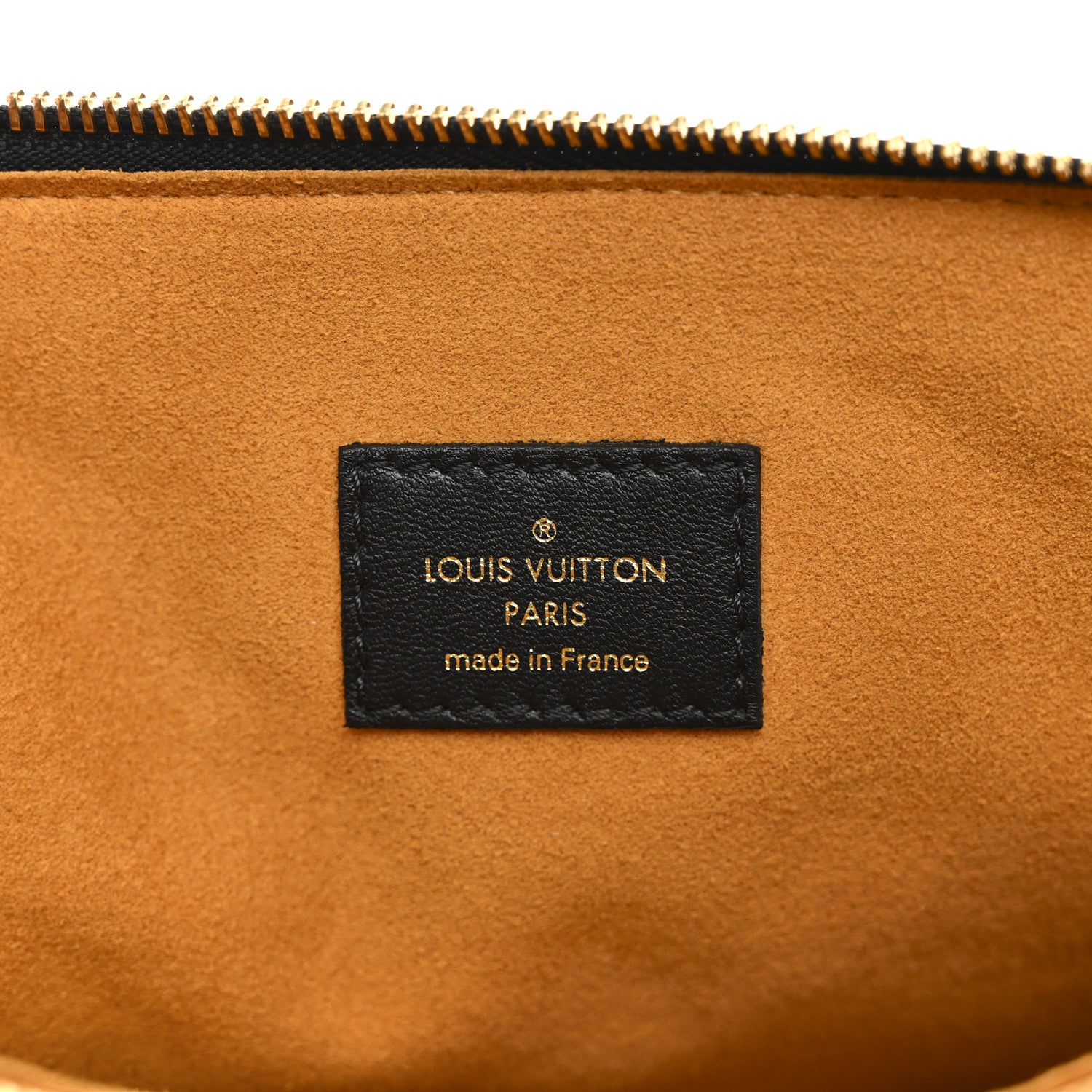 Louis Vuitton Lambskin Embossed Monogram Coussin MM Black 8 of 13