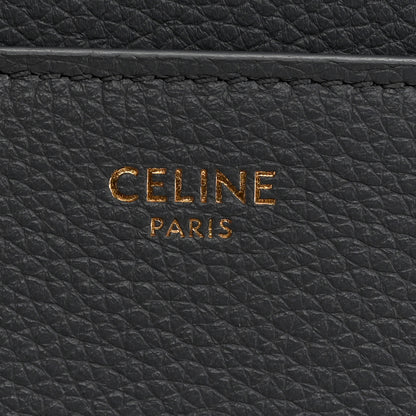 Celine Grained Calfskin Small 16 Top Handle Bag Storm 6 of 13