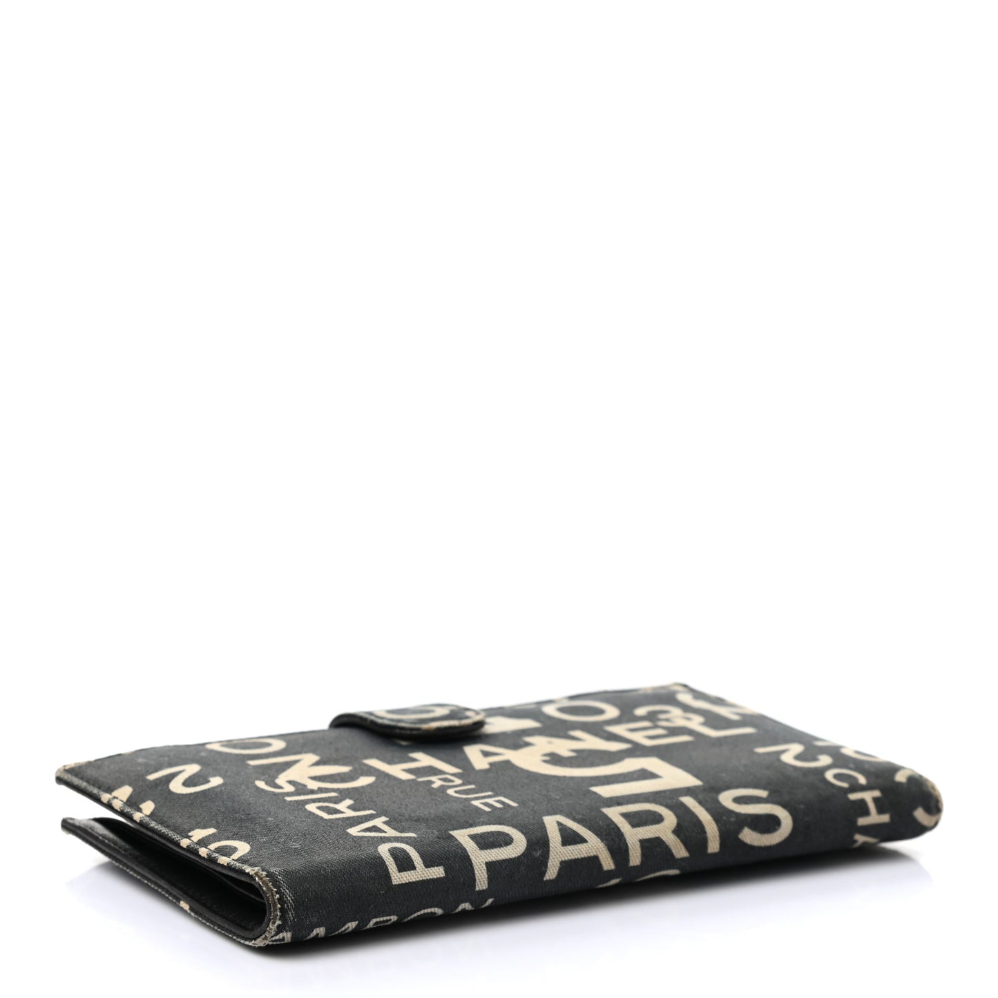 Canvas 31 Rue Cambon French Wallet Black