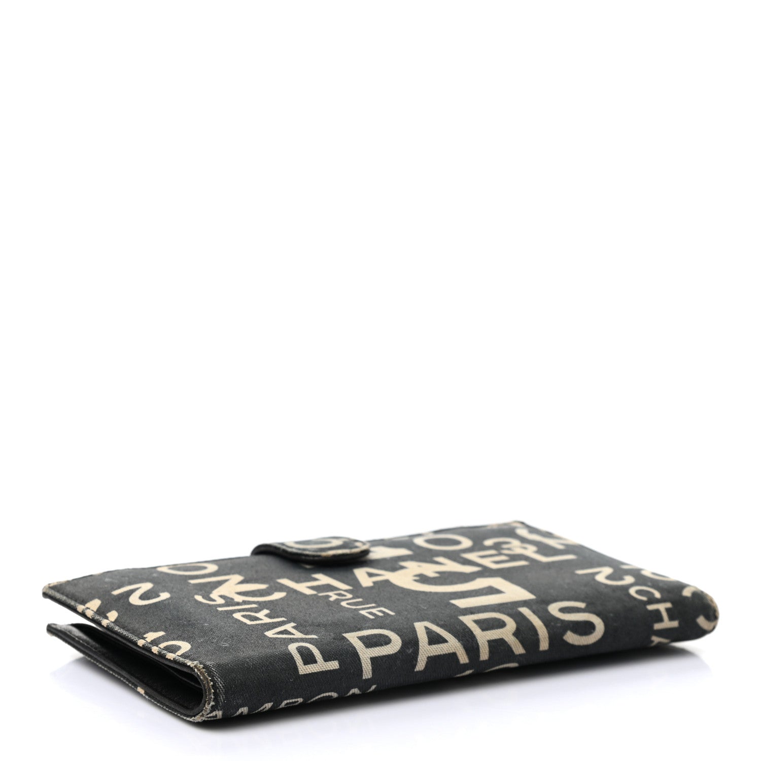 Chanel Canvas 31 Rue Cambon French Wallet Black 4 of 16