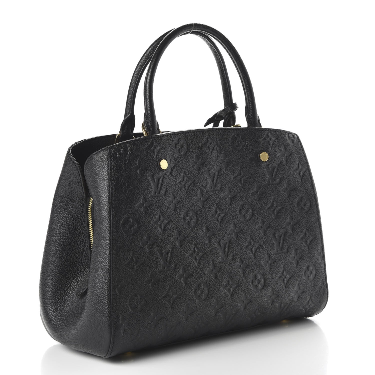 Louis Vuitton Empreinte Montaigne MM Black 3 of 9