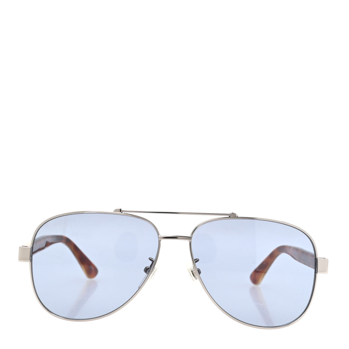 Gucci Web Aviator Sunglasses GG0528S Tortoise 2 of 8