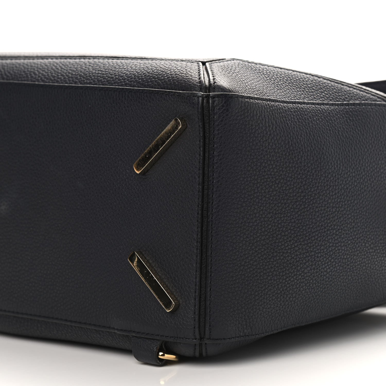 Loewe Calfskin Medium Puzzle Bag Midnight Blue Black 18 of 18