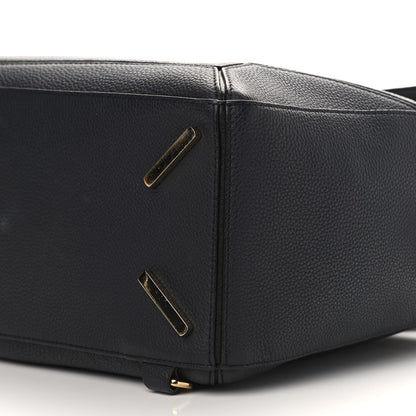 Loewe Calfskin Medium Puzzle Bag Midnight Blue Black 18 of 18