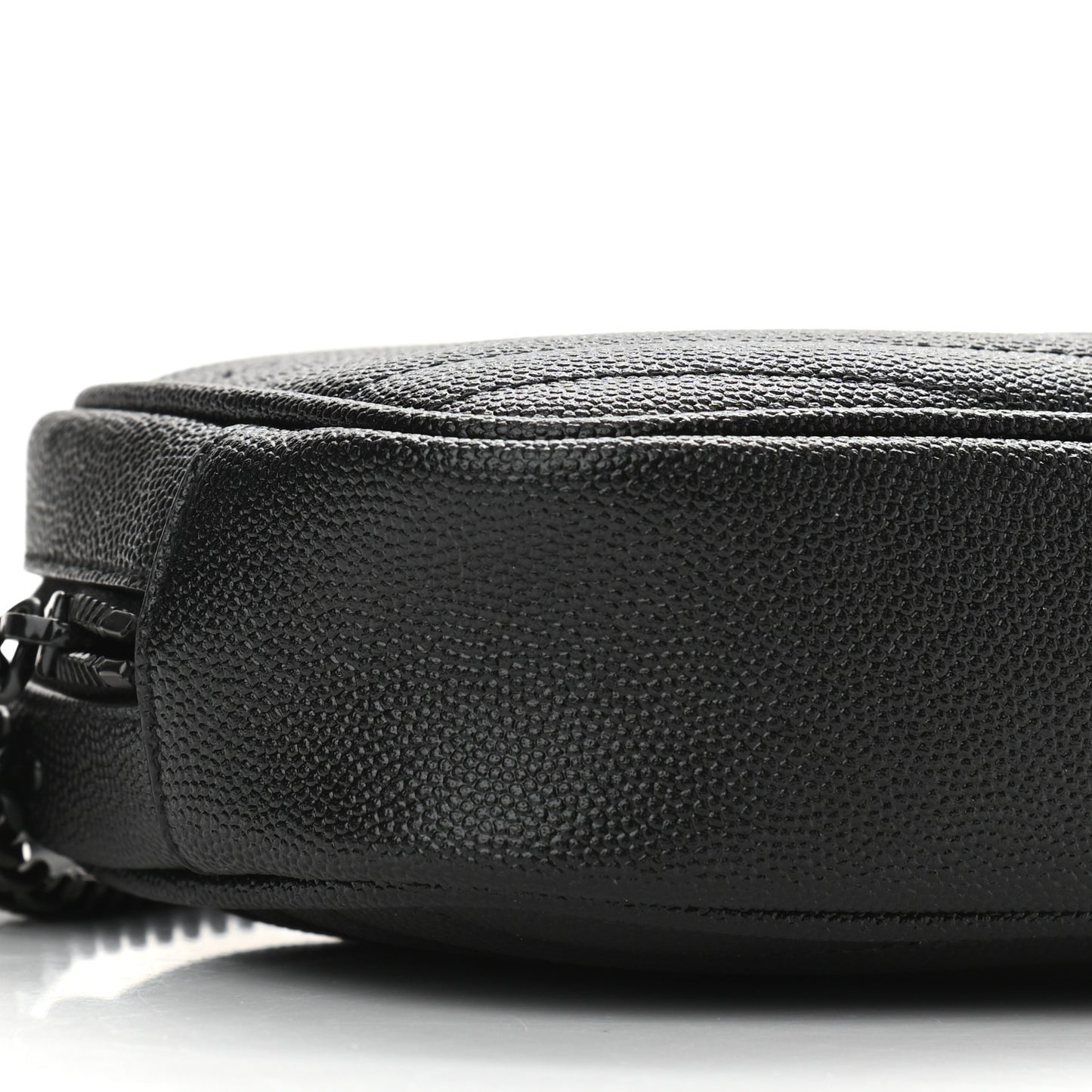 Grain De Poudre Matelasse Monogram Mini Lou Camera Bag Black