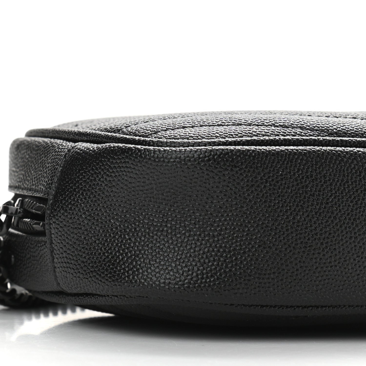 Saint Laurent Grain De Poudre Matelasse Monogram Mini Lou Camera Bag Black 6 of 8