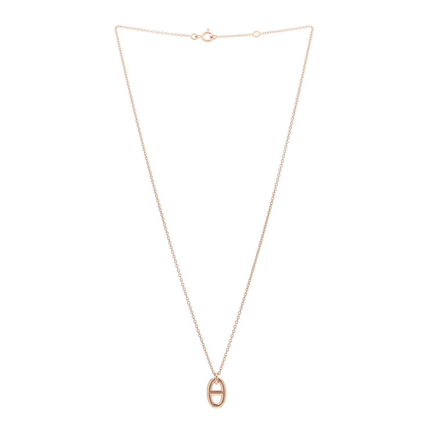 Hermes 18K Rose Gold PM Farandole Pendant Necklace 3 of 5
