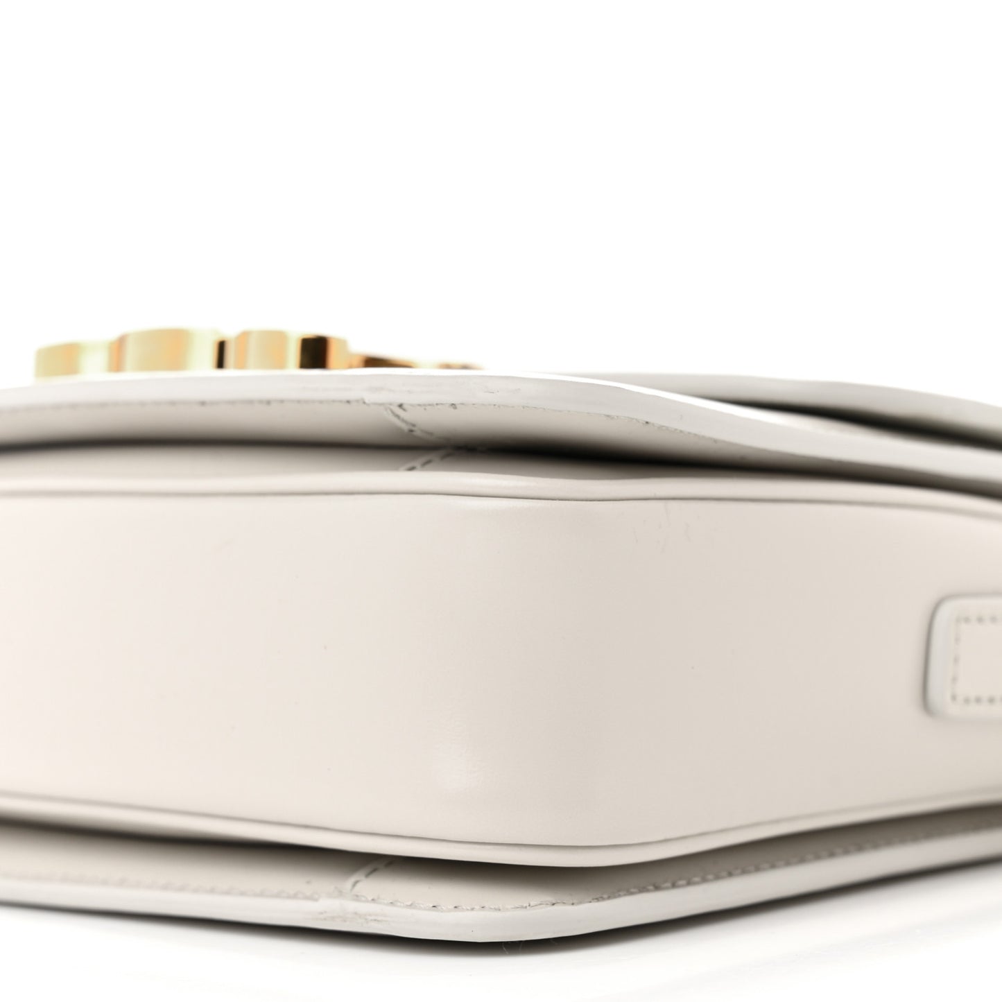 Shiny Calfskin Teen Triomphe Chalk