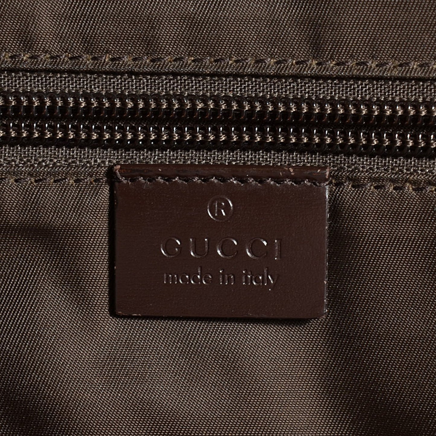 GG Plus Monogram Large Interlocking G Flap Messenger Bag Beige Dark Brown