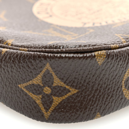 Louis Vuitton Monogram Complice Trunks and Bags Mini Pochette Accessories Beige 8 of 9