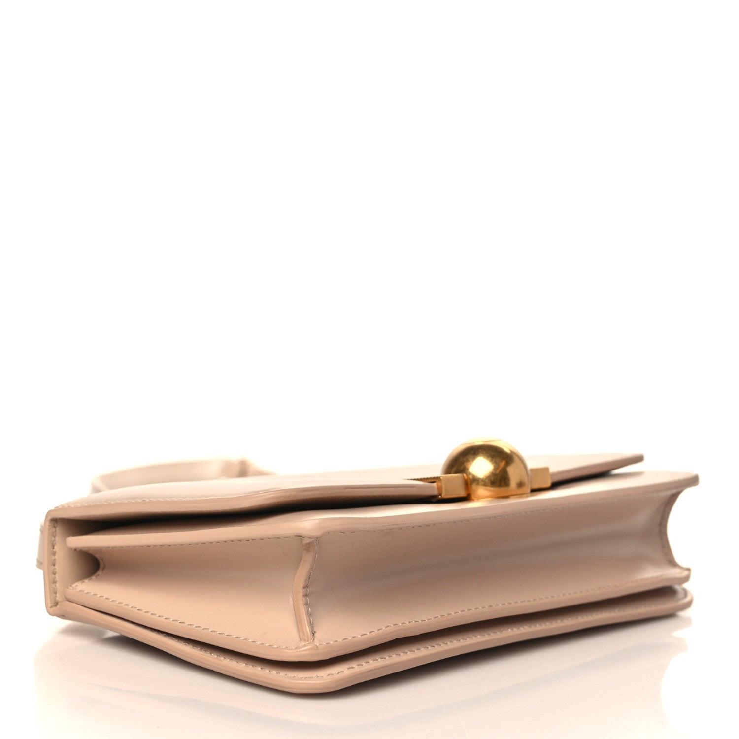 Bottega Veneta Spazzolato Calfskin Classic Mini BV Bag Nude 5 of 8