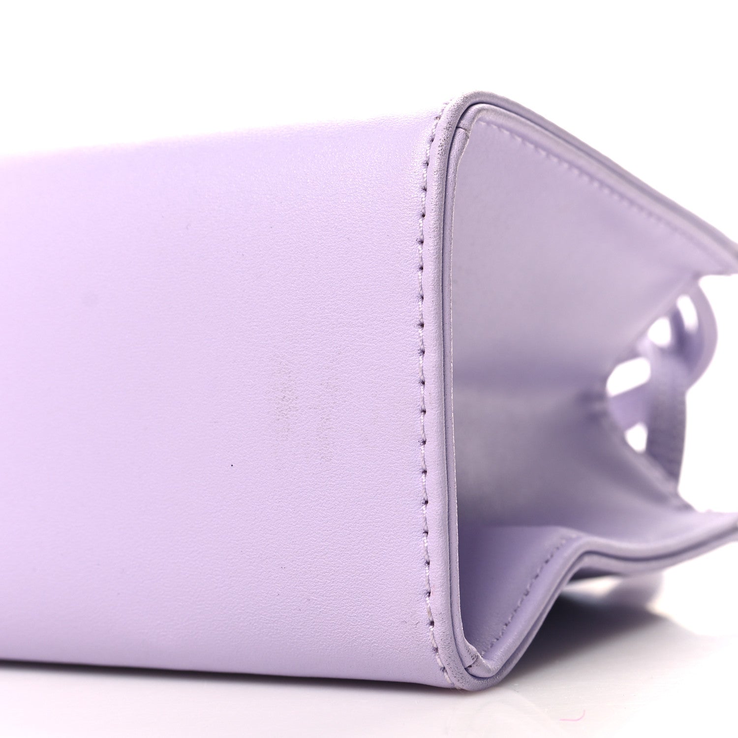 Telfar Vegan Leather Small Shopping Bag Lavender 9 of 9