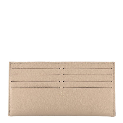 Louis Vuitton Calfskin Felicie Chain Wallet Card Holder Insert Tourterelle 1 of 6