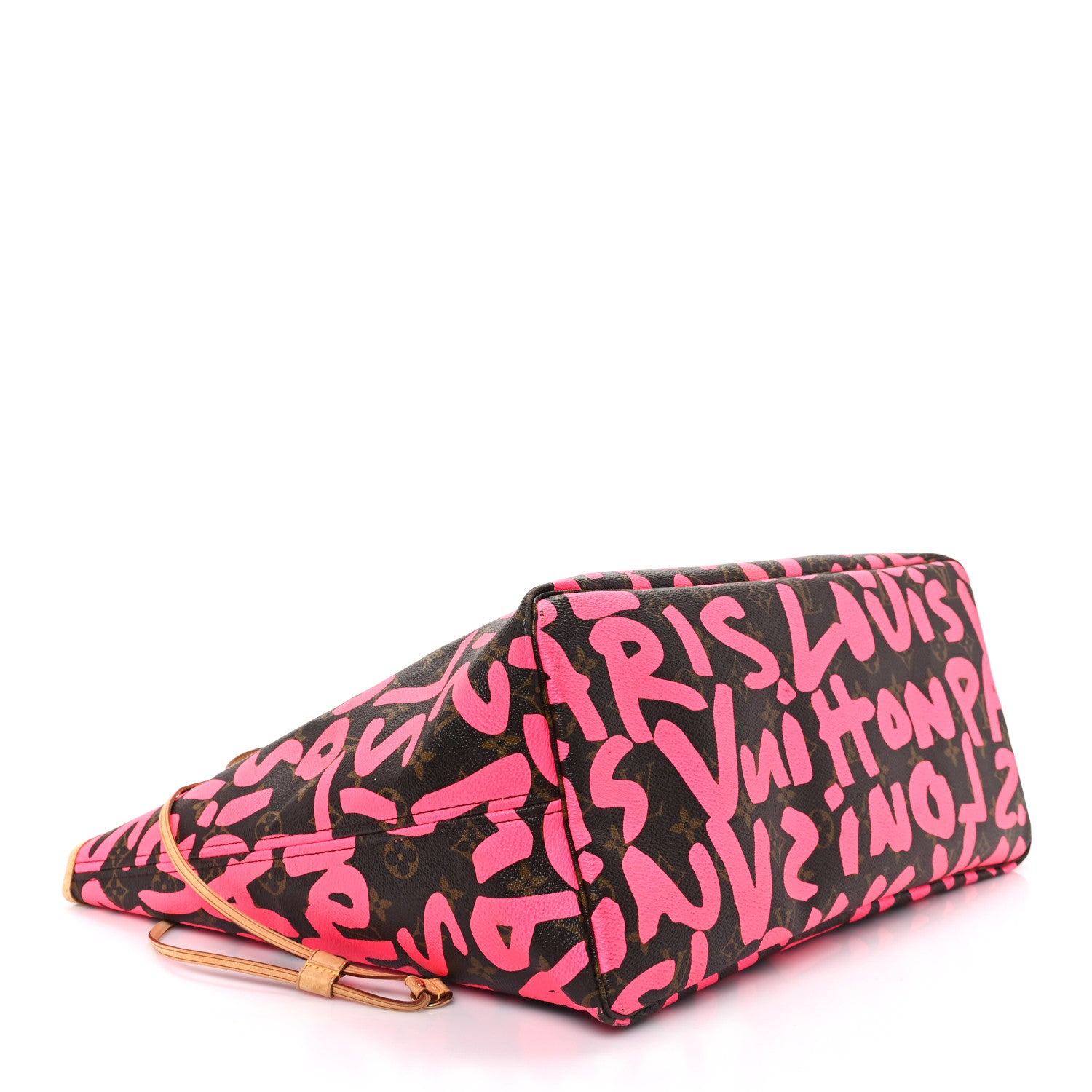 Louis Vuitton Monogram Graffiti Neverfull GM Fuchsia 4 of 12