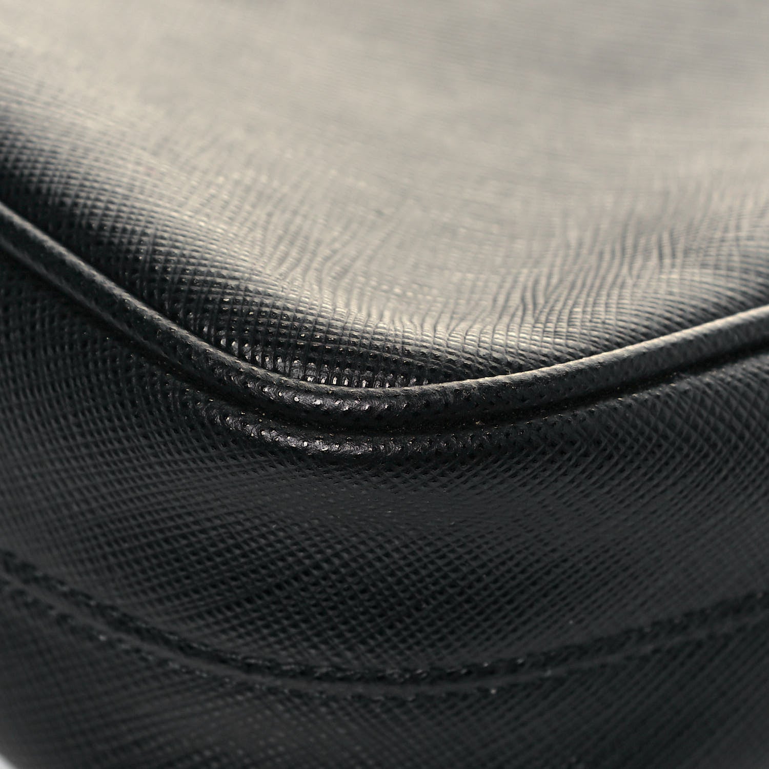 Prada Saffiano Lux Re-Edition 2005 Shoulder Bag Black 12 of 12