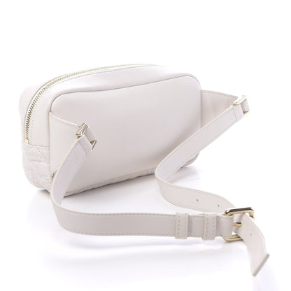 Versace Nappa Barocco Quilted Vanitas Medea Belt Bag White 3 of 9