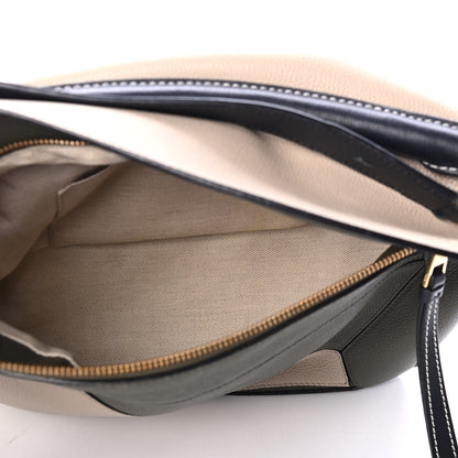 Loewe Grained Calfskin Medium Puzzle Bag Oat Khaki Green 4 of 4