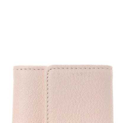 Chanel Goatskin Camellia CC Flap Card Holder Light Beige 10 of 11