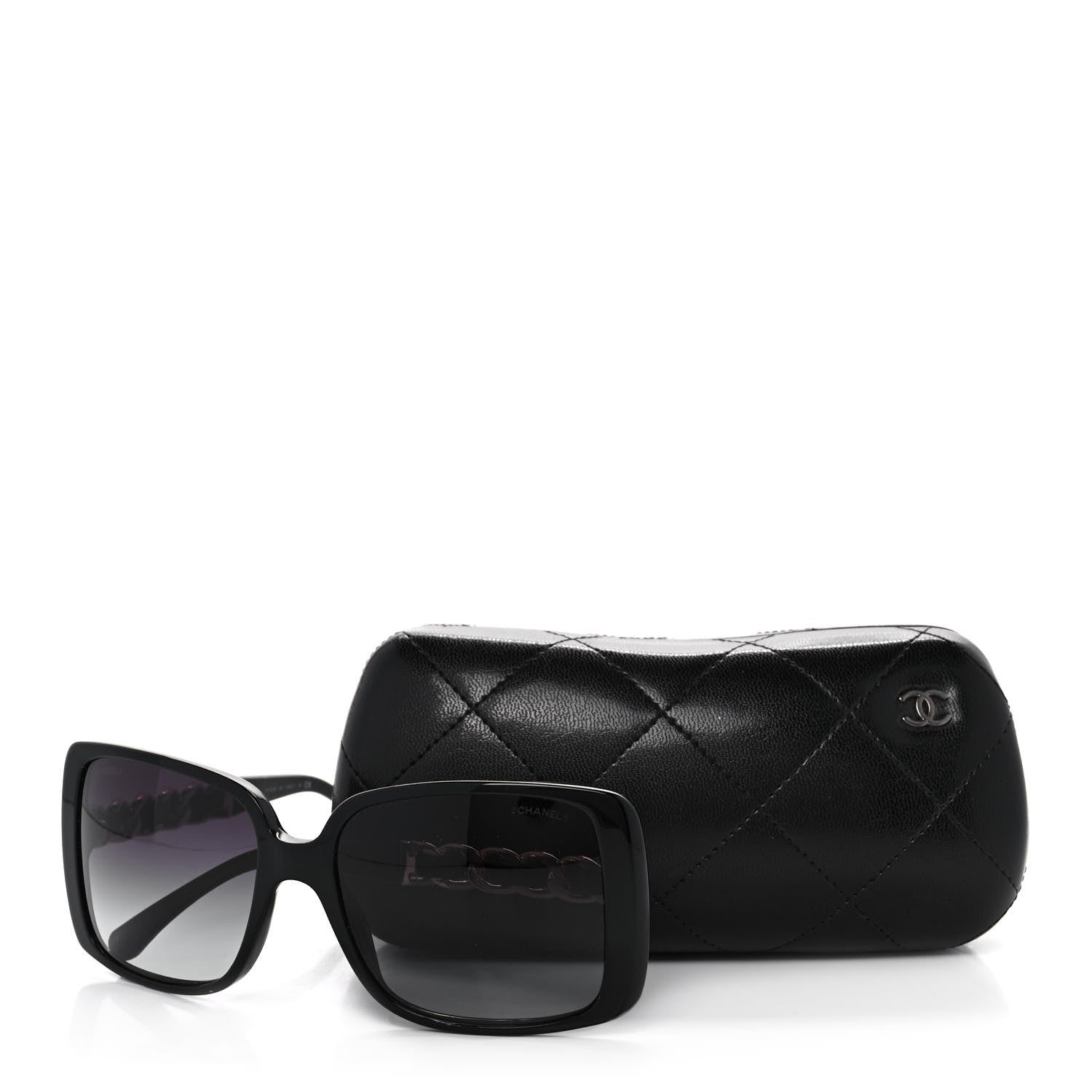 Chanel Acetate Chain Sunglasses 5208-Q Black 10 of 10