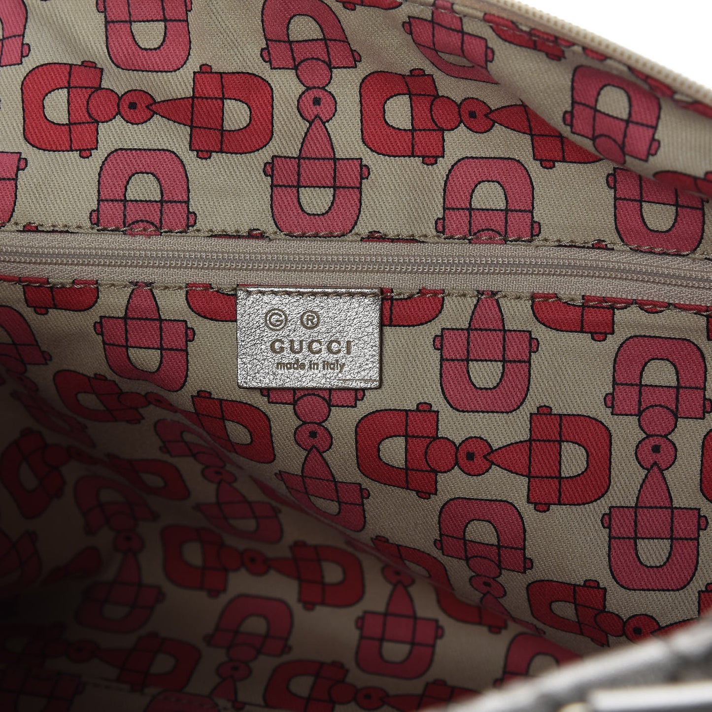 Metallic Guccissima Boston Gold