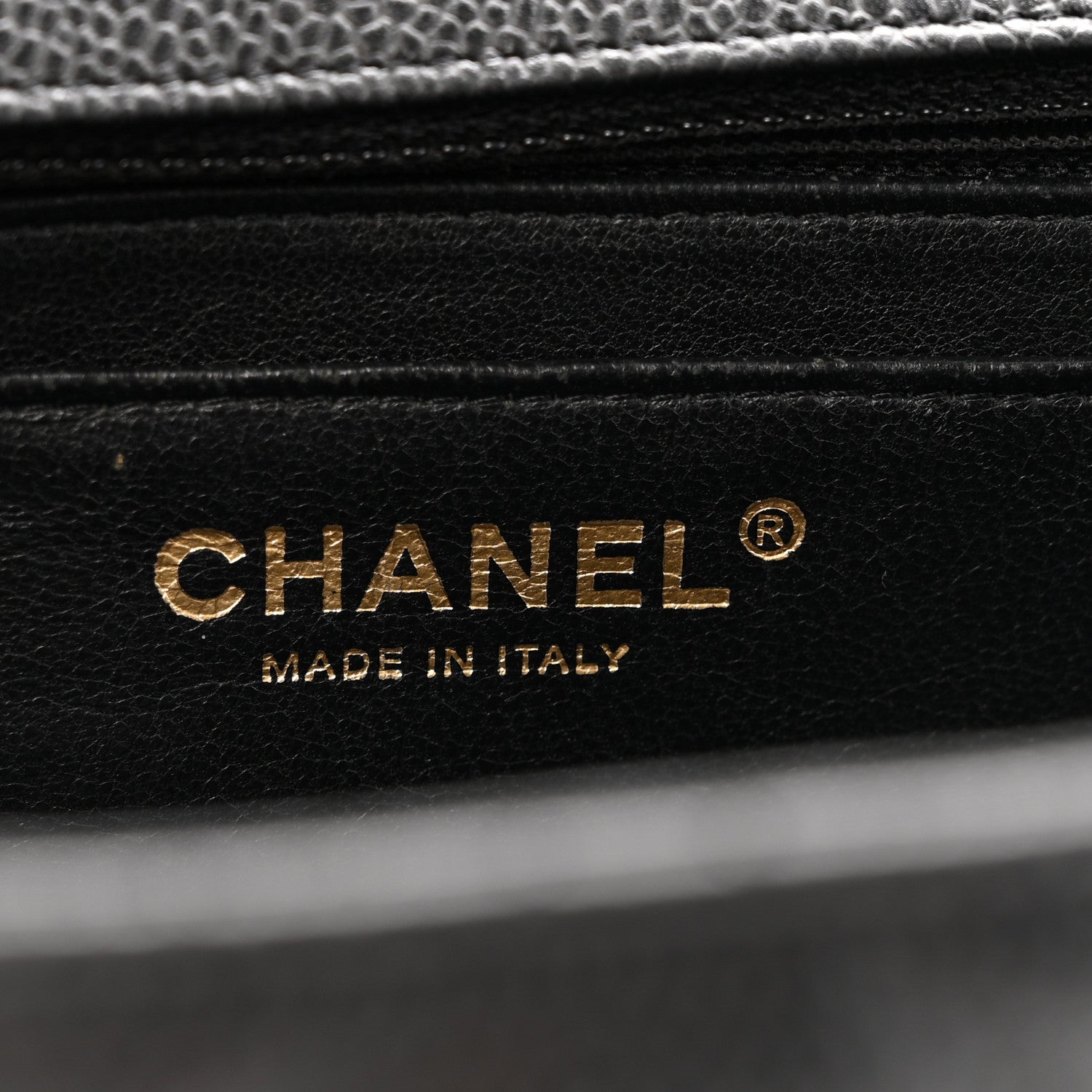Chanel Caviar Quilted Jumbo Single Flap Black 6 of 12