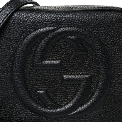 Gucci Pebbled Calfskin Small Soho Disco Bag Black 8 of 10