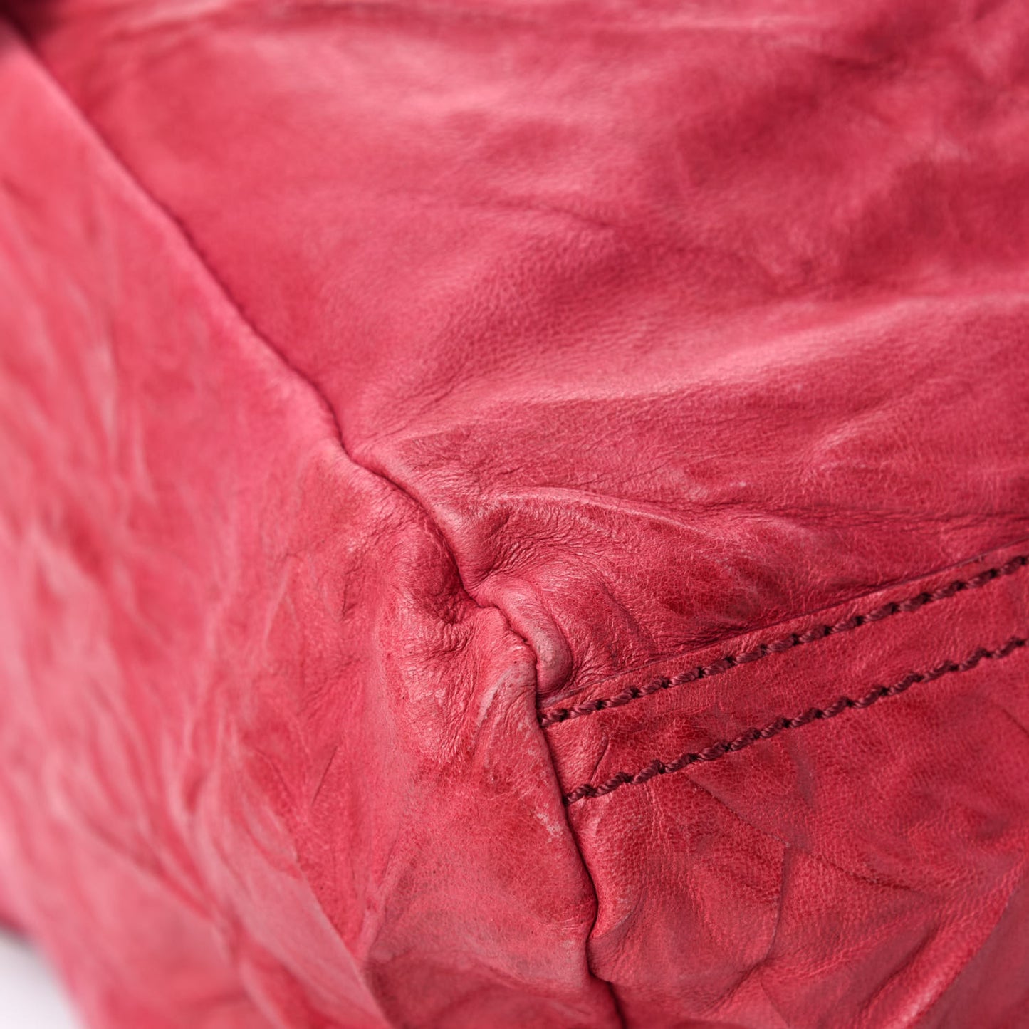 Tumbled Sheepskin Medium Pandora Red