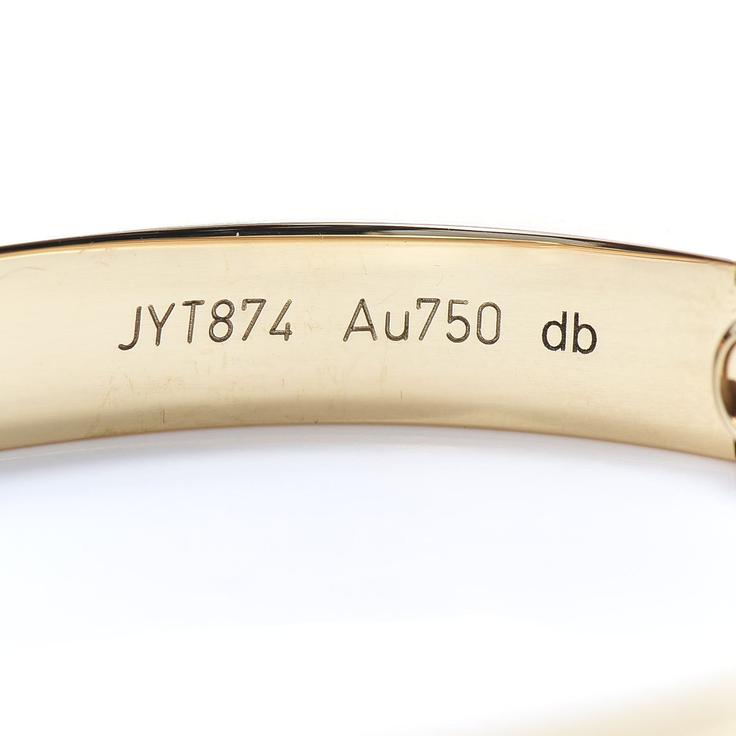 18K Yellow Gold LOVE Bracelet 15