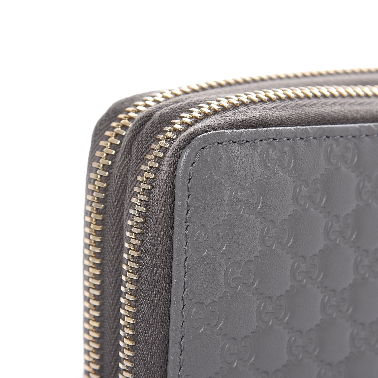 Gucci Soft Microguccissima Zip Around Top Handle Travel Wallet Loess 8 of 12