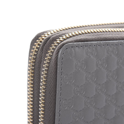 Gucci Soft Microguccissima Zip Around Top Handle Travel Wallet Loess 8 of 12