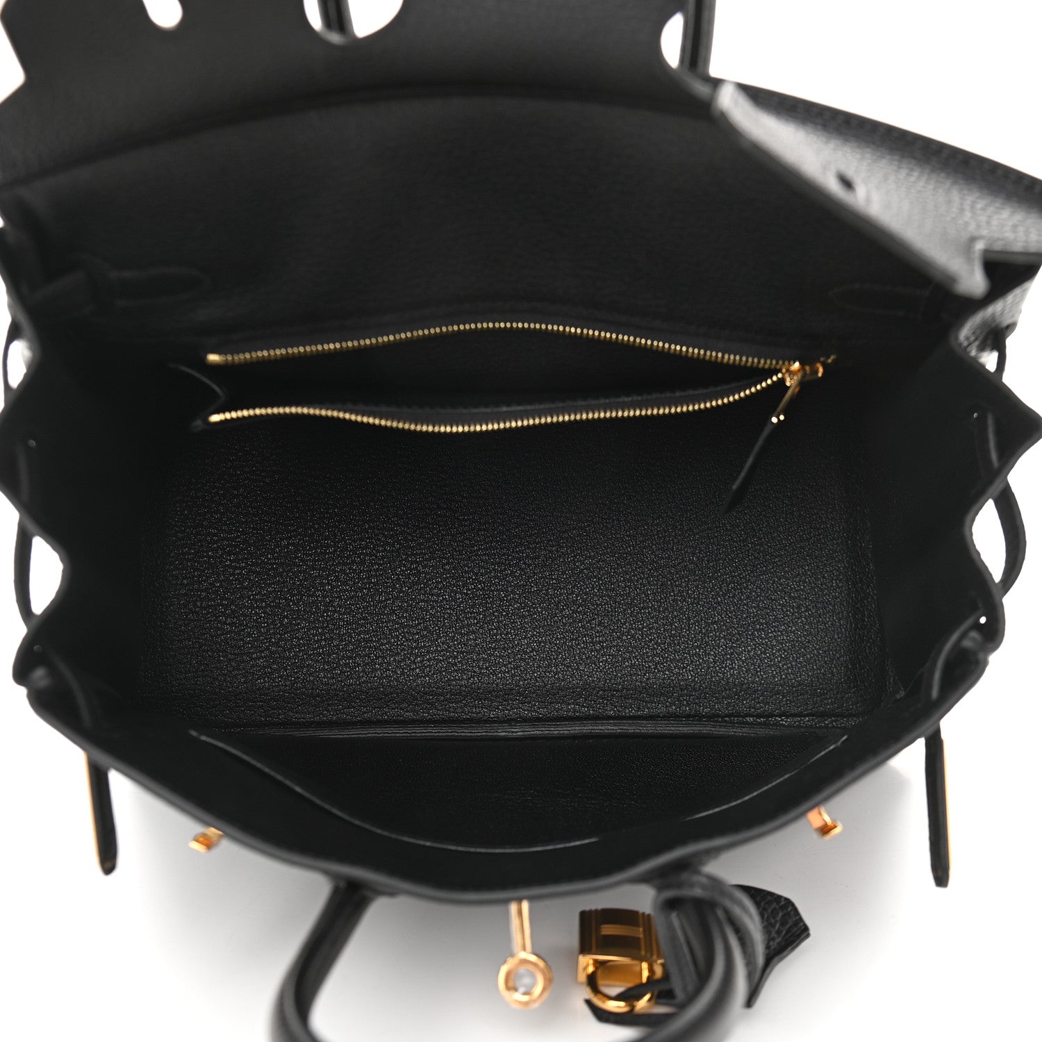 Hermes Togo Birkin 25 Black 5 of 10