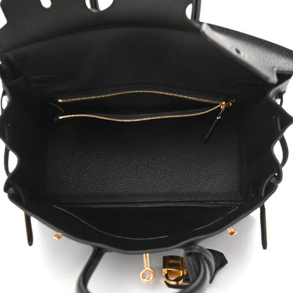 Hermes Togo Birkin 25 Black 5 of 10